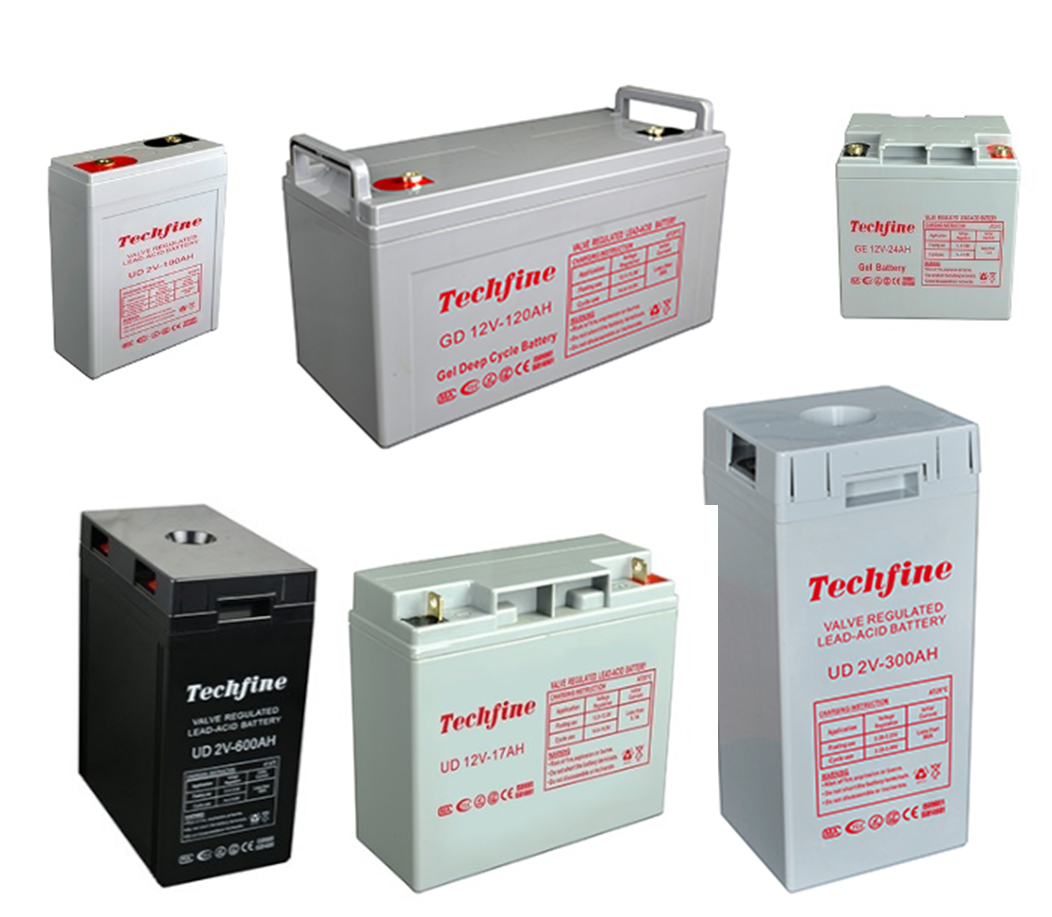 Techfine VRLA, Deep Cycle & Gel Batteries | 7Ah – 200Ah